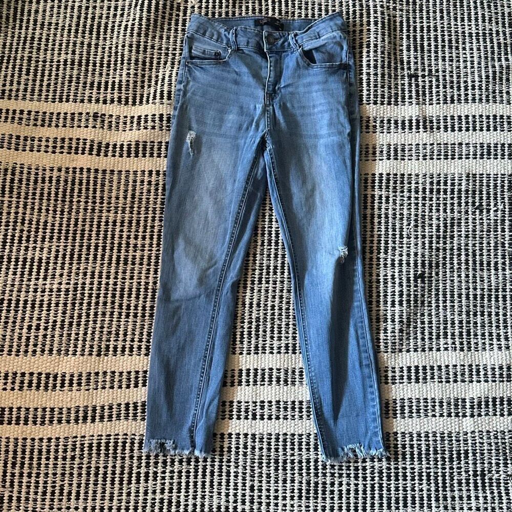 Ci sono Size 9/29 juniors skinny jeans light wash jeans ankle length